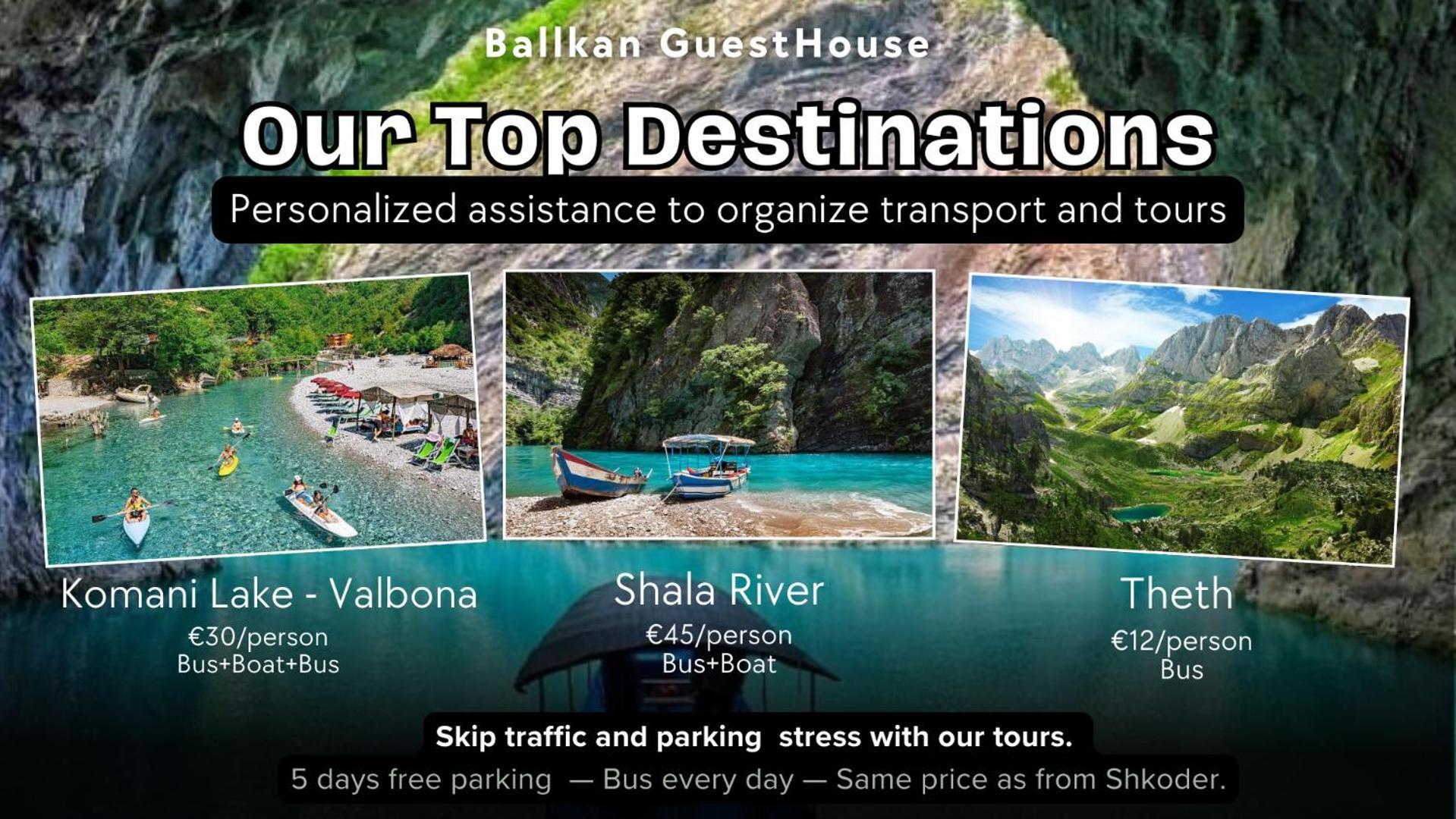 Hotel Villa Ballkan Grilë Buitenkant foto